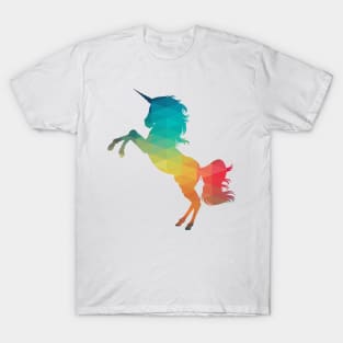 Rainbow unicorn horse T-Shirt